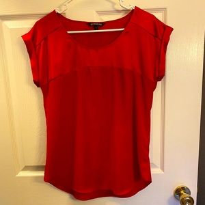 Express Red Blouse